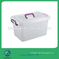 22L Transparent Plastic Storage Solid Box with Lid